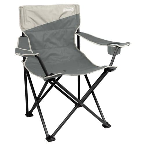 Big & Tall Quad Camping Chair Gray